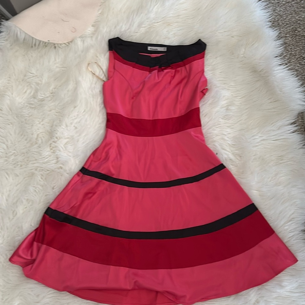 Pink/red dress